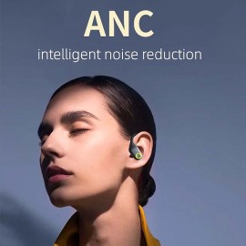 High Quality Sports Wireless Earbud  Bluetooth 5.3 Earphones with Noise Cancelling Mic HiFi Stereo Over Ear Bud with LED Display and USB-C for IOS/Android
