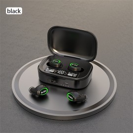 TWS Bluetooth Headphone MD06 Wireless 5.0 Mini Charged Digital Display Large Capacity Charging Bin True Wireless Headphones TWS Earbuds In Ear Bluetooth 5.2 Sports Auto Pairing LED Power Display for
