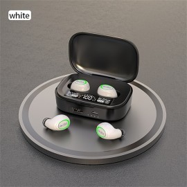 TWS Bluetooth Headphone MD06 Wireless 5.0 Mini Charged Digital Display Large Capacity Charging Bin True Wireless Headphones TWS Earbuds In Ear Bluetooth 5.2 Sports Auto Pairing LED Power Display for
