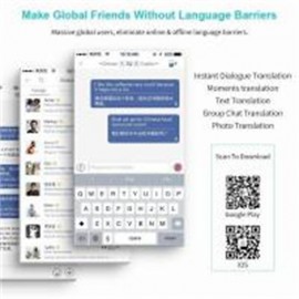 Newest Smart Voice Translator Device Electronic Portable 3 In 1 Voice / Text / Photographic Bluetooth Language Translator
