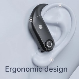 Bluetooth Headphones 4 Mic Clear Calls 100 Hours Playtime with 2200 mAh Wireless Charging Case Stador Wireless Earbuds Sweatproof Waterproof Earmuffs for Sports Running Workout Games
