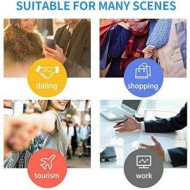New Language Voice Translator Device Portable Translator 2 Way 72 Language Real Time
