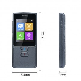 New Language Voice Translator Device Portable Translator 2 Way 72 Language Real Time
