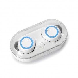 K18 Mini TWS Wireless Bluetooth Earphones Sweatproof Sport Headset Noise Cancellation Audio Headphones Stereo In Ear Wireless Earbuds with Mic for iphone Android Phone
