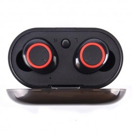 K18 Mini TWS Wireless Bluetooth Earphones Sweatproof Sport Headset Noise Cancellation Audio Headphones Stereo In Ear Wireless Earbuds with Mic for iphone Android Phone
