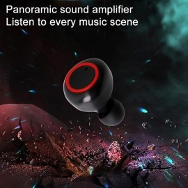 K18 Mini TWS Wireless Bluetooth Earphones Sweatproof Sport Headset Noise Cancellation Audio Headphones Stereo In Ear Wireless Earbuds with Mic for iphone Android Phone

