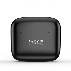 J8 Wireless Earphone Noise Reduction Bluetooth 5.3 Headphones, Deep Bass Stereo Earbuds with HD Mic IPX7 Waterproof 40H Playtime Headphones
