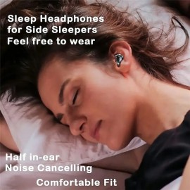 Sleeping BT Earphones Can Lie On The Side Ears Can Be Worn For A Long Time Without Pain Mini Does Not Flash Light High-quality Sound Quality
