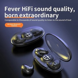 Sleeping BT Earphones Can Lie On The Side Ears Can Be Worn For A Long Time Without Pain Mini Does Not Flash Light High-quality Sound Quality
