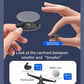 Sleeping BT Earphones Can Lie On The Side Ears Can Be Worn For A Long Time Without Pain Mini Does Not Flash Light High-quality Sound Quality
