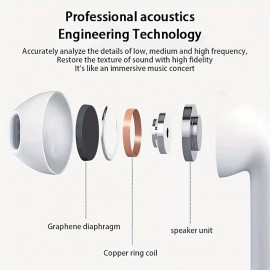 Pro6 Wireless Bluetooth Headphones Tws Earphones Mini Heaset with Charging Case Waterproof Earbuds for All Phone Huawei iPhone
