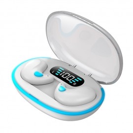 New Digital Display TWS Bluetooth Earphones Invisible Mini Sleep Wireless Bluetooth Earphones For Side Sleeping Dedicated Noise Cancelling Earphones
