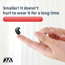 New Digital Display TWS Bluetooth Earphones Invisible Mini Sleep Wireless Bluetooth Earphones For Side Sleeping Dedicated Noise Cancelling Earphones
