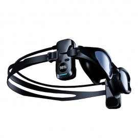 Sonar IPX8 Waterproof Bone Conduction Open-Ear Headphones with MP3 and Bluetooth | For Swimmers & Athletes, Water Sports & Underwater Activities | Weatherproof, Dustproof and Water Resistant
