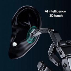 TWS Wireless lnvisible Bluetooth Headphones Mini Semi-In-Ear Earbuds x6 Noise Reduction Sports Headset

