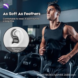 VV2 TWS IPX5 High Quality Noise Cancelling Stereo Sports Ear Hook Wireless Bluetooth Headphones
