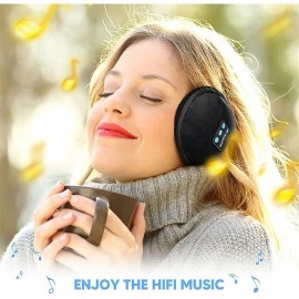 Wireless Earmuffs, Headphones Ear muff for Sleep, Bluetooth Ear Warmers Winter Earphone, Women Men Music Muff
