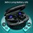 Wireless Earbuds Bluetooth Headphones 48hrs Play Back Sport Earphones with LED Display Over-Ear Buds with Earhooks Built-in Mic Headset for Workout
