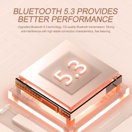 True Wireless Bluetooth Earphone Mini Invisible Headphones Bluetooth 5.3   HIFI Stereo Noise Reduction Sleep In Ear Earphones Smart Touch Sports Gaming Earphones for Smartphone
