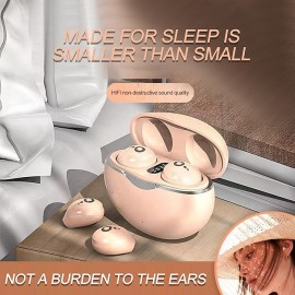 True Wireless Bluetooth Earphone Mini Invisible Headphones Bluetooth 5.3   HIFI Stereo Noise Reduction Sleep In Ear Earphones Smart Touch Sports Gaming Earphones for Smartphone
