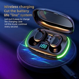 New Y70 TWS Earphone Bluetooth 5.1 Wireless Headphone Hifi Stereo Sport Waterproof Earbuds Headset Hearing Aid With Mic Handfree

