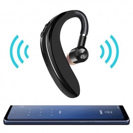 Wireless Bluetooth5.0 Headphone, Long Standby Business Earphone with Microphone, Waterproof Sport Bluetooth Headset, Noise Cancelling Earhook Earbuds for IOS Android Windows Smartphone
