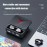 New M90 TWS Wireless Earphone HiFi Stereo Earphone Noise-Cancelling Touch Control Earbuds Built-in HD Mic With Charging Case
