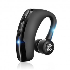 1PC Wireless Bluetooth Business Headphones With Mic Voice Control Handsfree Earphone Stereo Noise Cancellation Earhook Bluetooth Headset For Smart Phone
