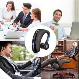 1PC Wireless Bluetooth Business Headphones With Mic Voice Control Handsfree Earphone Stereo Noise Cancellation Earhook Bluetooth Headset For Smart Phone
