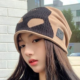 Wireless Bluetooth Headphones Winter Music Hat Warm Knitting Beanie Cap USB Rechargeable Sport Headset with MIC for Cell Phone
