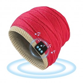 Winter Fashion Warm Wireless Music Headset Fish Pattern Boutique Hat Christmas Gift Wireless Beanie Hat
