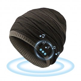 Winter Fashion Warm Wireless Music Headset Fish Pattern Boutique Hat Christmas Gift Wireless Beanie Hat
