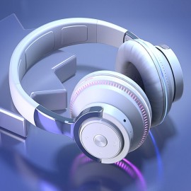 Bluetooth Headphones Wireless Headphon with Mic USB Adaptor Headset Noise Canceling Stereo Foldable Bass for TV Earphone
