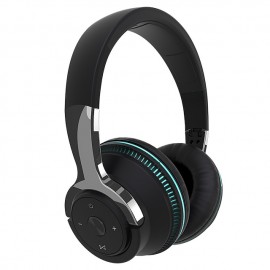 Bluetooth Headphones Wireless Headphon with Mic USB Adaptor Headset Noise Canceling Stereo Foldable Bass for TV Earphone
