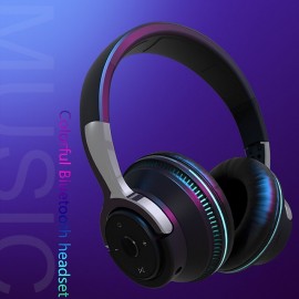 Bluetooth Headphones Wireless Headphon with Mic USB Adaptor Headset Noise Canceling Stereo Foldable Bass for TV Earphone
