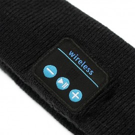 Bluetooth Headband HD Speakers Z3 Bluetooth 5.0 Wireless Headband Headphones Stylish Grey Headband Outdoor Fitness Headset Music Headband Knitting Movement for Christmas Gift
