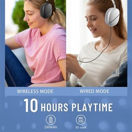 MAX20 Over-ear Headphone Over Ear 3.5mm Audio Jack PS4 PS5 XBOX Bluetooth 5.3 Waterproof Ergonomic Design Stereo for Apple Samsung Huawei Xiaomi MI  Everyday Use Traveling Cycling Mobile Phone Travel
