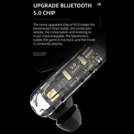 Wireless Headphones Newest Wireless Bluetooth Earphone Waterproof Sport Earhook Headset Stereo Noise Reduction Headphone In Ear Earbuds with Microphone for Smartphone
