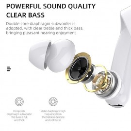 Wireless Headphones Newest Wireless Bluetooth Earphone Waterproof Sport Earhook Headset Stereo Noise Reduction Headphone In Ear Earbuds with Microphone for Smartphone
