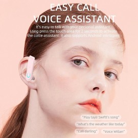 Wireless Headphones Newest Wireless Bluetooth Earphone Waterproof Sport Earhook Headset Stereo Noise Reduction Headphone In Ear Earbuds with Microphone for Smartphone
