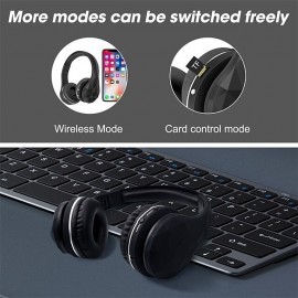 AKZ-K85 Over-ear Headphone Over Ear 3.5mm Audio Jack PS4 PS5 XBOX Bluetooth 5.3 Noise cancellation Sports Stereo for Apple Samsung Huawei Xiaomi MI  Everyday Use Mobile Phone PC Computer Gaming
