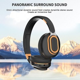 H7 Wireless Headphone, Bluetooth Earphones Deep Bass Headset Hifi Sound Foldable Over Ear Helmet with Mic
