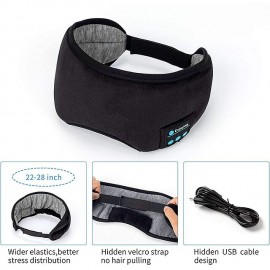 DRK-36 Sleep Headphones Bluetooth Headband Over Ear Bluetooth5.0 Stereo Long Battery Life for Apple Samsung Huawei Xiaomi MI  Gym Workout Sleeping Premium Audio
