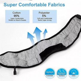 DRK-36 Sleep Headphones Bluetooth Headband Over Ear Bluetooth5.0 Stereo Long Battery Life for Apple Samsung Huawei Xiaomi MI  Gym Workout Sleeping Premium Audio
