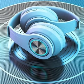 Wireless Headphones Over-Ear Bluetooth Headphones Foldable Wireless Earphones With Noise-canceling Wireless Headset With Audio Cable Socket
