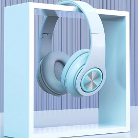 Wireless Headphones Over-Ear Bluetooth Headphones Foldable Wireless Earphones With Noise-canceling Wireless Headset With Audio Cable Socket

