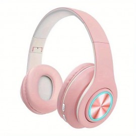 Wireless Headphones Over-Ear Bluetooth Headphones Foldable Wireless Earphones With Noise-canceling Wireless Headset With Audio Cable Socket
