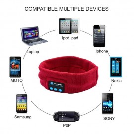 Sleep Headphones Wireless Bluetooth Stereo Sports Headband Headphones Running Earphone Sleep Headset Sports Sleeping Music Headband with Ultra-Thin HD Stereo Speakers
