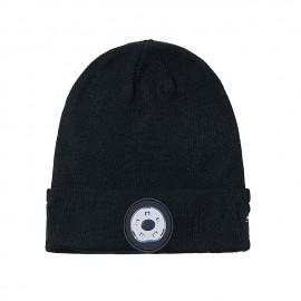 M1-BL LED Bluetooth Music Hat Wireless Call Night Running Hat LED Bluetooth 5.0 Warm Hat Winter Warm Beanie Cap Wireless Outdoor Sport Headset Stereo Music Headphone for Christmas Gift
