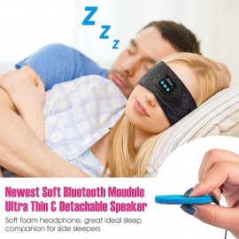 Sleep Mask with Bluetooth Headphones, Painting Sleep Headphones Bluetooth Headband for Sleeping Sports Sleep Mask for Side Sleeper, Best Gift and Travel Essentials
